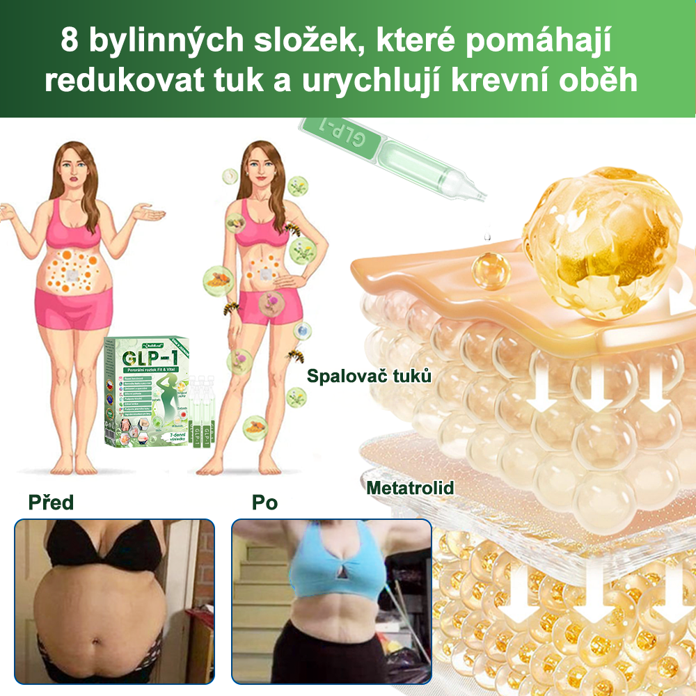🏥Oficiální obchod ČR | BuildLeaf® GLP-1 8-v-1 Fit & Vital Řešení (Jednou denně, viditelné změny za 7 dní) ✅ Obezita, kardiovaskulární zdraví, cukrovka, spánková apnoe, zdraví střev, problémy se klouby a další.