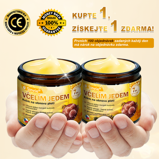 ❤️Sinvie® Krém na obnovu pleti s včelím jedem | 50 ml | Doporučeno Českou dermatovenerologickou společností